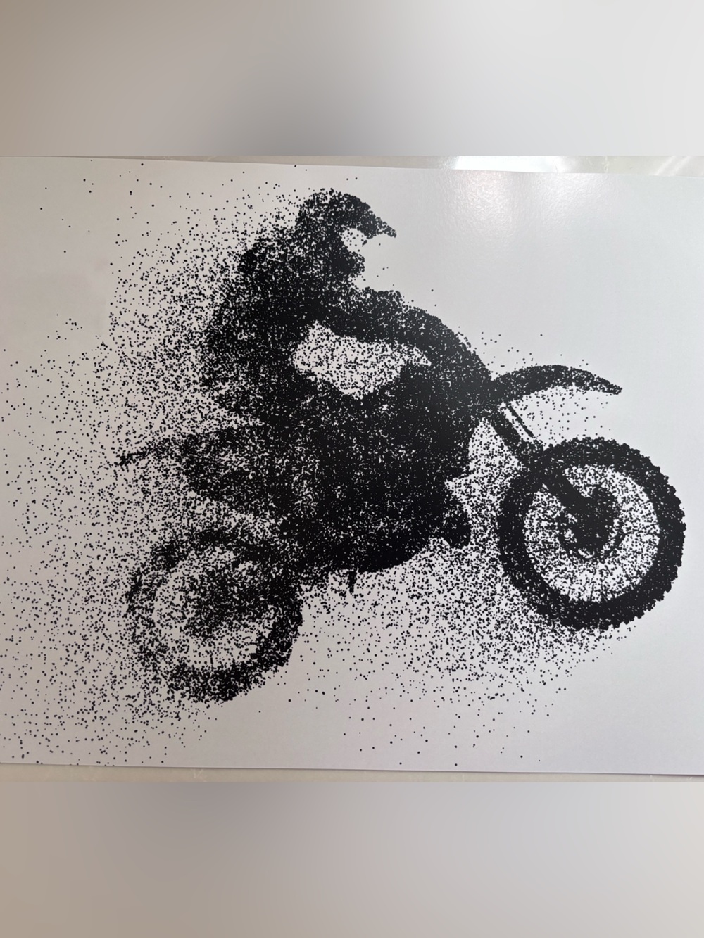 Summit Designs Motocross Particle Print – 11” x 14” – Made in Canada – New